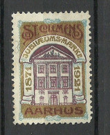 Denmark 1921 St. Clemens Aarhus Vignette Poster Stamp (*) - Erinnophilie