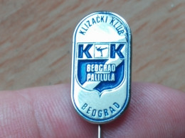 BADGE Z-62-1 - SKATING, PATINAGE, KLIZANJE, PALILULA, BEOGRAD, SERBIA, SKATING CLUB - Kunstschaatsen