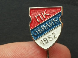 BADGE Z-61-1 - Natation, Swimming Club OBILIC, SERBIA, Swimming CLUB - Schwimmen