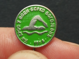 BADGE Z-61-1 - Natation, Swimming, KROS U VODI, BEOGRAD, ADA, SERBIA, CROSS - Natation