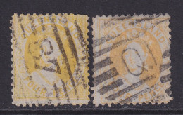 Queensland (Australia), SG 102-103, Used, 1st & 2nd Transfers - Used Stamps