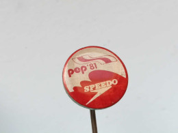 BADGE Z-64-1- POP 81, EUROPEAN SWIMMING CHAMPIONSHIP, CHAMPIONNAT D'EUROPE DE NATATION, SPEEDO - Swimming