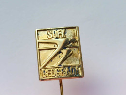 BADGE Z-64-1- Athlétisme, Athletics, Athletic,, BELGRADE, SERBIA - Gymnastiek