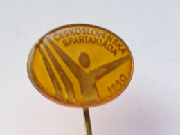 BADGE Z-64-1- Athlétisme, Athletics, Athletic,, SPARTAKIADA CZECHOSLOVAKIA - Gymnastics