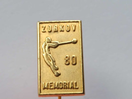 BADGE Z-64-2- Athlétisme, Athletics, Athletic, ZORKOV MEMORIAL, PIN YUGOSLAVIA - Gymnastique