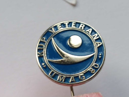 BADGE Z-64-3- WATER POLO, KUP VETERANA UMAG - Water Polo