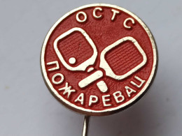 BADGE Z-67-1 - TABLE TENNIS, TENNIS DE TABLE, CLUB POZAREVAC, SERBIA - Tafeltennis