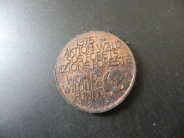Medaille Medal - Schweiz Suisse Switzerland - WWF Aktion Wald - SOS Fôrets - 1975 - Andere & Zonder Classificatie