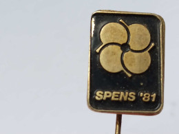 BADGE Z-67-1 - TABLE TENNIS, TENNIS DE TABLE, SPENS 81, NOVI SAD, SERBIA, WORLD CHAMPIONSHIP - Tischtennis