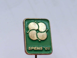 BADGE Z-67-1 - TABLE TENNIS, TENNIS DE TABLE, SPENS 81, NOVI SAD, SERBIA, WORLD CHAMPIONSHIP - Tennis Tavolo