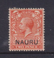 NAURU - 1916 George V  2d Hinged Mint - Nauru