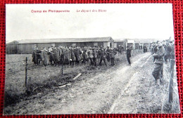 MILITARIA  -  PHILIPPEVILLE - Camp De Philippeville  - Le Départ Des Bleus - Philippeville