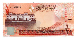 Bahrain Banknotes - Half Dinar 2008  Low Serial Number ( 000014 ) - UNC - Bahrein