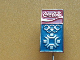 BADGE Z-42-1 - COCA COLA - OLYMPIC GAMES - Coca-Cola