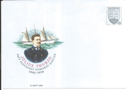 COB 45 Slovakia - Captain Thurzo 2002 - Enveloppes