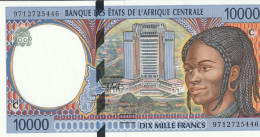 Banque Des états De L'afrique Centrale 10000 Francs Lettre C Republic Of Congo - Other - Africa