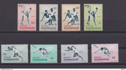 Rwanda, 1964,Mi: 77-84A (MNH) - Ungebraucht