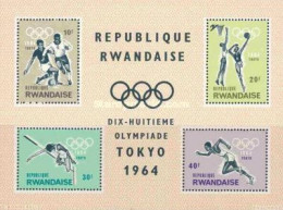 Rwanda, 1964,Mi: Block 2A (MNH) - Ongebruikt