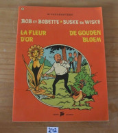 C242 BD - Bob Et Bobette - La Fleur D'or - Bob Et Bobette