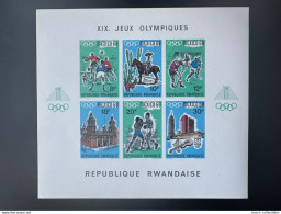 Rwanda, 1968: Mi: Block 13A (MNH) - Unused Stamps