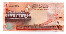 Bahrain Banknotes - Half Dinar 2008 Low Serial Number ( 000016 ) - UNC - Bahreïn