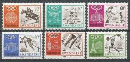 Rwanda, 1968, Mi: 282/87A (MNH) - Unused Stamps