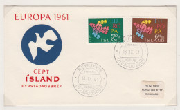 IJsland FDC Michel-cat. 354/355 Facit 388/389 Europa - FDC