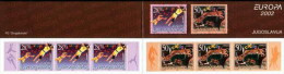 Yugoslavia 2002 Europa Circus Tiger Animals, Booklet Type A With 3 Sets In Strip MNH - 2002