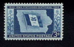 66439342 1946 (XX) SCOTT 942 POSTFRIS MINT NEVER HINGED - IOWA STATEHOOD - Ongebruikt