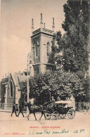 Grenève Eglise Anglaise 1906 Calèche Attelage Cheval - Genève