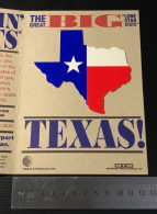 Mint USA UNITED STATES America STS Prepaid Phonecard, TEXAS Lone Star STS Fall Convention, Set Of 1 Mint Die-Cut Jumbo - Other & Unclassified