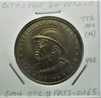 "Citadelle De Verdun -meuse 1914-1918" Jeton Touristique De La Monnaie De Paris 2004 - 2004