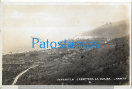 218920 VENEZUELA CARACAS CARRETERA LA GUAIRA VISTA AEREA POSTAL POSTCARD - Venezuela