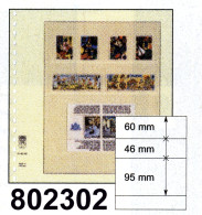 LINDNER-T-Blanko - Einzelblatt 802 302 - Blankoblätter