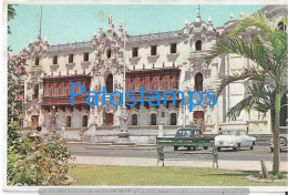 218927 PERU LIMA PALACIO ARZOBISPAL POSTAL POSTCARD - Pérou