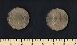 Fiji 3 Pence 1967 - Fiji