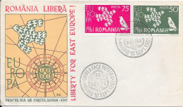 ROMANIA LIBERIA  10 SEPT 1961 - FDC