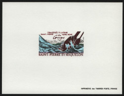 St. Pierre & Miquelon 1991 - Mi-Nr. 621 ** - MNH - Epreuve De Luxe - Musikverein - Non Dentellati, Prove E Varietà