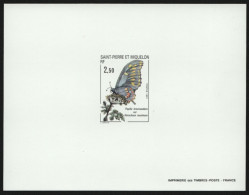 St. Pierre & Miquelon 1991 - Mi-Nr. 608 ** - MNH - Epreuve De Luxe - Non Dentellati, Prove E Varietà