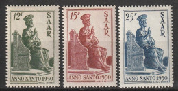 Saarland -Nr 293-295 Ungebraucht * Mit Falz- Kat.20,--€ - Unused Stamps