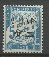 CHINE TAXE N° 20 NEUF*  CHARNIERE / Hinge / MH - Timbres-taxe