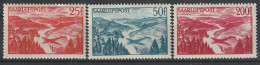 Saarland -Nr 252-254 Ungebraucht * Mit Falz- Flugpost - Unused Stamps