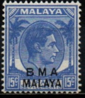 B.M.A. MALAYA 1945 * - Malaya (British Military Administration)