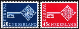 NETHERLANDS / NEDERLAND 1968 EUROPA. Complete Set, MNH - 1968