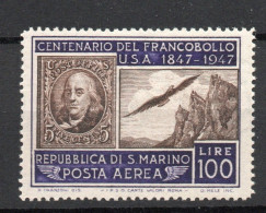 San Marino Anno 1947 - Posta Aerea Unificato A75 - Neufs