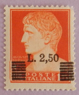 ITALIE YT 454 NEUF**MNH ANNÉE 1945 - Ongebruikt