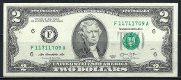 United States Of America 2013 Green Seal 2 Dollars Banknotes P-538 AUNC + FREE GIFT - Federal Reserve Notes (1928-...)