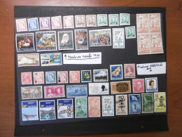 NOUVELLE-ZELANDE, Années Entre 1926 Et 1966 1956-59, LOT De 48 TIMBRES NEUFS Et OBLITERES (voir Photos) - Unused Stamps