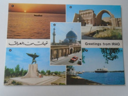 D199499  IRAQ   BAGHDAD  -  Greetings From Iraq   Basrah Salman Pak   Ca1978 - Iraq