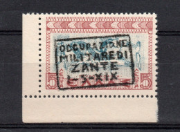 Zante - Occupazione Italiana Anno 1941 - Unificato 5 MNH - General Issues